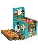 Лакомство для грызунов Палочка из луговых трав с топлингом ассорти Литтл Ван  85гр Лакомство для грызунов Палочка из луговых трав с топлингом ассорти Литтл Ван  85гр