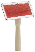 Пуходерка Малая деревянная ручка и металлические зубья без капель 13*9см Пуходерка Малая деревянная ручка и металлические зубья без капель 13*9см