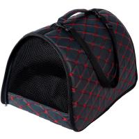 Сумка-переноска жесткая Карбон №1 черно-красн./04615-8/1/Ксоди Сумка-переноска жесткая Карбон №1 черно-красн./04615-8/1/Ксоди