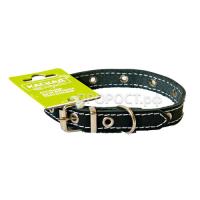 Ошейник кожа 15мм безразм.до 30см/00315072