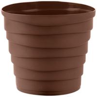 Кашпо Бархан 1,4л мокачино КШ-4336 Кашпо Бархан 1,4л мокачино КШ-4336