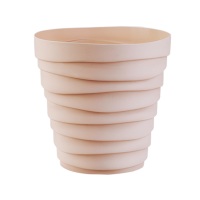 Кашпо Бархан 0,9л кремовый КШ-4315 Кашпо Бархан 0,9л кремовый КШ-4315