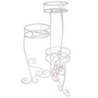 Подставка РЗДИ Напольная Букет 225 три горш белая