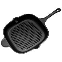 Сковорода-гриль чугунная PADELLA 28*28см квадратная с чугун. ручкой 