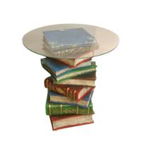 Фигура Стол журнальный Книги(акрил)H52D47см(2 части-основание,столешница)713308/PP013
