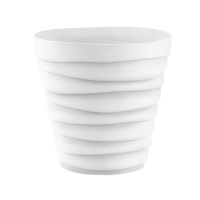 Кашпо Бархан 0,9л белый КШ-4330 Кашпо Бархан 0,9л белый КШ-4330