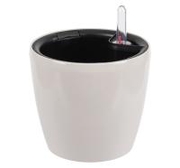 Кашпо АНФА D150 1,8л кремовый с автополивом+вставкой М3230