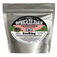 Корм для собак ZooRing  желе фрикадельки телятина/потрошки 1200гр