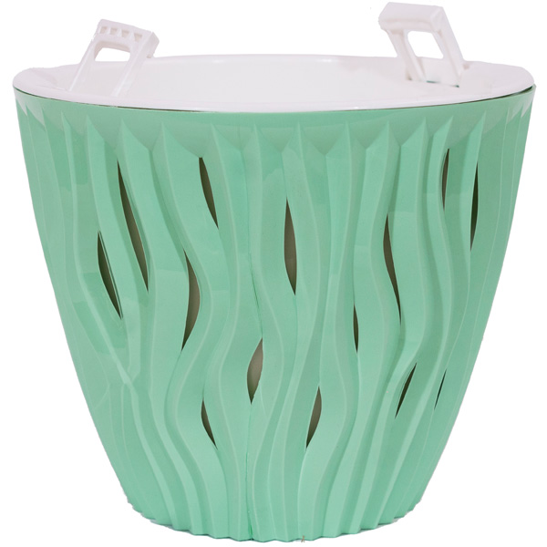Кашпо Вдохновение 1,6л мята КШ-5660