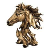 Фигура Голова лошади (золото) H27W22L14 718590/I185