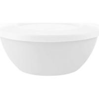 Миска 3л Plast Team Stone с крышкой пепельный жемчуг PT1075 /20шт/ПТ