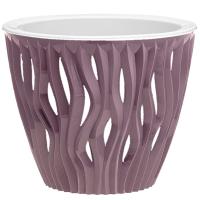 Кашпо Вдохновение 3л пыльная роза КШ-9966 Кашпо Вдохновение 3л пыльная роза КШ-9966