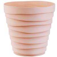 Кашпо Бархан 1,4л кремовый КШ-4317 Кашпо Бархан 1,4л кремовый КШ-4317