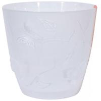 Кашпо для орхидей Бабочки 2,5л прозрачный PT1019