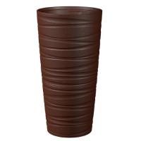 Кашпо Модерн Максимум 15л темно-коричневый КШ-9527 Кашпо Модерн Максимум 15л темно-коричневый КШ-9527