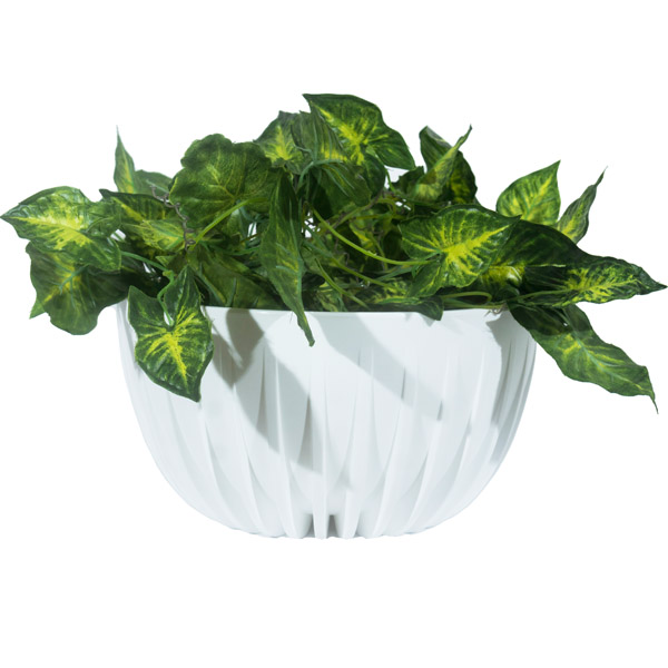 Кашпо-миска Сигма 7,9л белый СИМ30-10