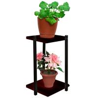 Полка №2 мебельная для цветов ВЕНГЕ 2 горш. ЛДСП 23*23*h36см Полка №2 мебельная для цветов ВЕНГЕ 2 горш. ЛДСП 23*23*h36см