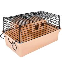 Клетка д/грыз N1 РПК51 укомплектованная 28*17*18см бежевая/Евро Клетка д/грыз N1 РПК51 укомплектованная 28*17*18см бежевая/Евро