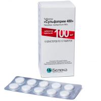 П Сульфаприм-480 БТ 100таб/10шт/Беларусь ЧЗ
