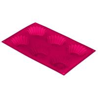 Форма для выпечки 6 кексов силикон BFS-К20  