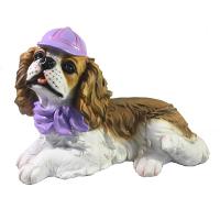 Фигура Копилка Спаниель в кепке 718286/SK216