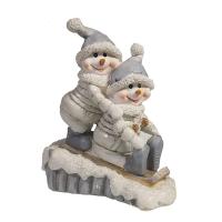 Снеговики на лыжаж L11W5H13.5  714160  Снеговики на лыжаж L11W5H13.5  714160