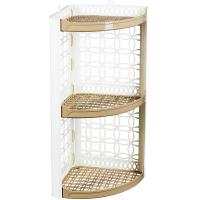 Полка д/ванной угловая слоновая кость-капучино 16000 /20шт/Арз