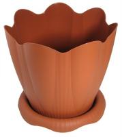 Кашпо Эдельвейс 9,5л терракот С194Т Кашпо Эдельвейс 9,5л терракот С194Т