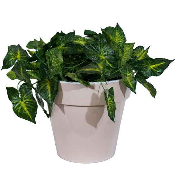 Кашпо Порто 9л жемчуг с вставкой /4шт/ДТ