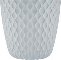 Кашпо Wave D270мм 10л утренний туман IG650010025 /12шт/ПР