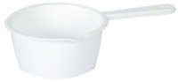 Ковш 1л белый 09001