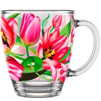 Кружка Тюльпаны 350мл/2025-Д