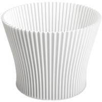 Кашпо Lotos Dlo 15*12,7см белый 071683  Кашпо Lotos Dlo 15*12,7см белый 071683