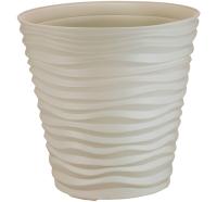 Кашпо ДЮНА 8,5л кремовый М3400