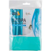 Штора для ванной зеленая 180*180см /005748 Штора для ванной зеленая 180*180см /005748