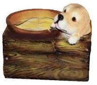 Щенок в ящике H19см 123186/К068 Щенок в ящике H19см 123186/К068