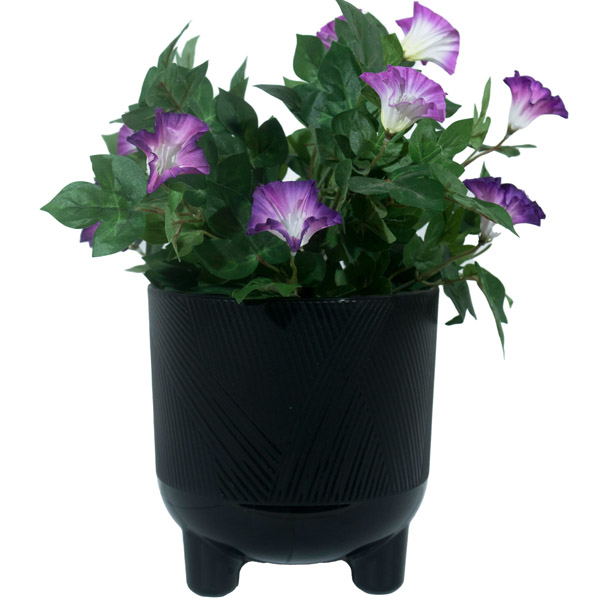 Кашпо Фита 1,45л черный ФИ13-75