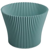 Кашпо Lotos Dlo 15*12,7см мята 071687  Кашпо Lotos Dlo 15*12,7см мята 071687
