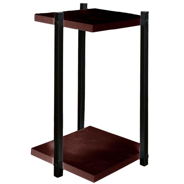 Полка №2 мебельная для цветов ВЕНГЕ 2 горш. ЛДСП 23*23*h36см Полка №2 мебельная для цветов ВЕНГЕ 2 горш. ЛДСП 23*23*h36см