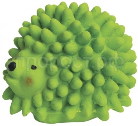 Игрушка с Ежик латексный д/средних пород 8,5см/ISJР0192/C2816/ЗР