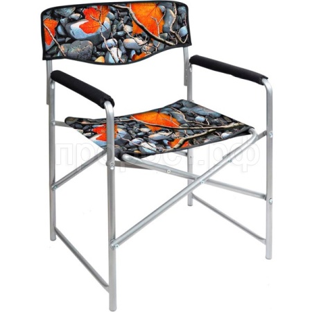 Кресло складное КС3/4 с камнями и кленовыми листьями до 120кг /2шт/Nika