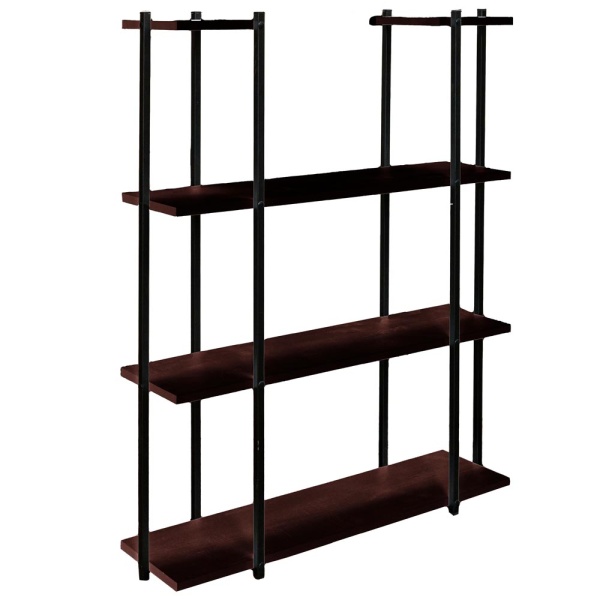 Полка №44 мебельная для цветов ВЕНГЕ ЛДСП 83*23*h100см РЗДИ Полка №44 мебельная для цветов ВЕНГЕ ЛДСП 83*23*h100см РЗДИ