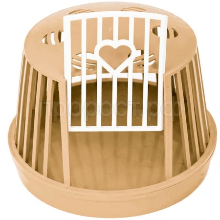 Переноска для грызунов пластиковая 16*11см/РПГ02