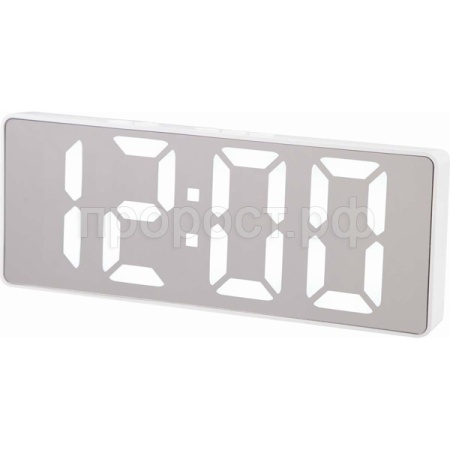 Часы электронные HomeStar HS-0120 белые 107612 /50шт