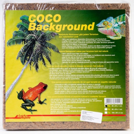 Фон д/террариума из кокоса LUCKY REPTILE Coco Background 30x30х1см 4шт (Германия) CBG-30 Фон д/террариума из кокоса LUCKY REPTILE Coco Background 30x30х1см 4шт (Германия) CBG-30