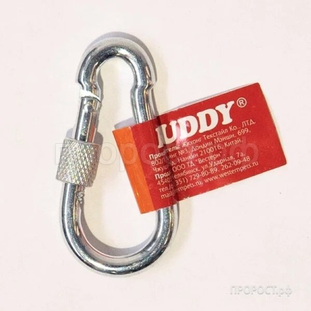 Карабин альпинистский с муфтой 6*60мм/SGM-0303/Вестерн