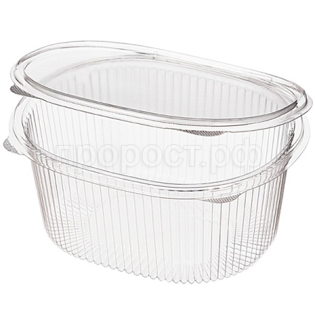 1406593 Контейнер 1000мл салатный 148*176мм комус с/крышкой РКС-1000(СП)(Т) /270шт/К