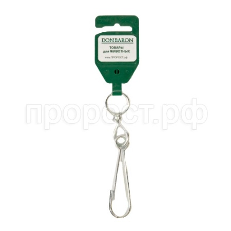 Карабин с вертлюгом №8 /1шт/ DONBARON