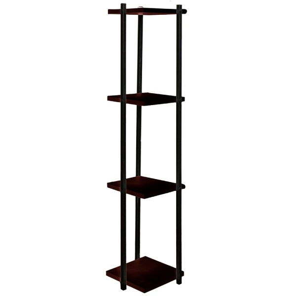 Полка №4 мебельная для цветов ВЕНГЕ 4 горш. ЛДСП 23*23*h100см РЗДИ Полка №4 мебельная для цветов ВЕНГЕ 4 горш. ЛДСП 23*23*h100см РЗДИ