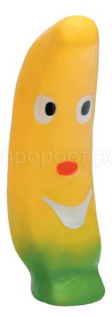 Игрушка с Банан виниловый закрытый д/крупных и средних пород 15см/ISJ2018/C2502/ЗР